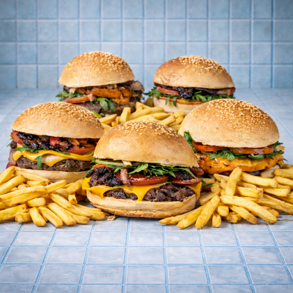 Burger & Pommes Flat